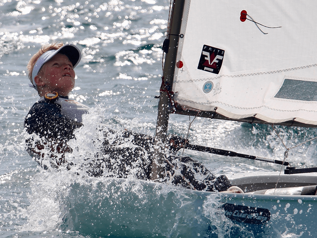 Optimist am Gardasee Riva/Torbole